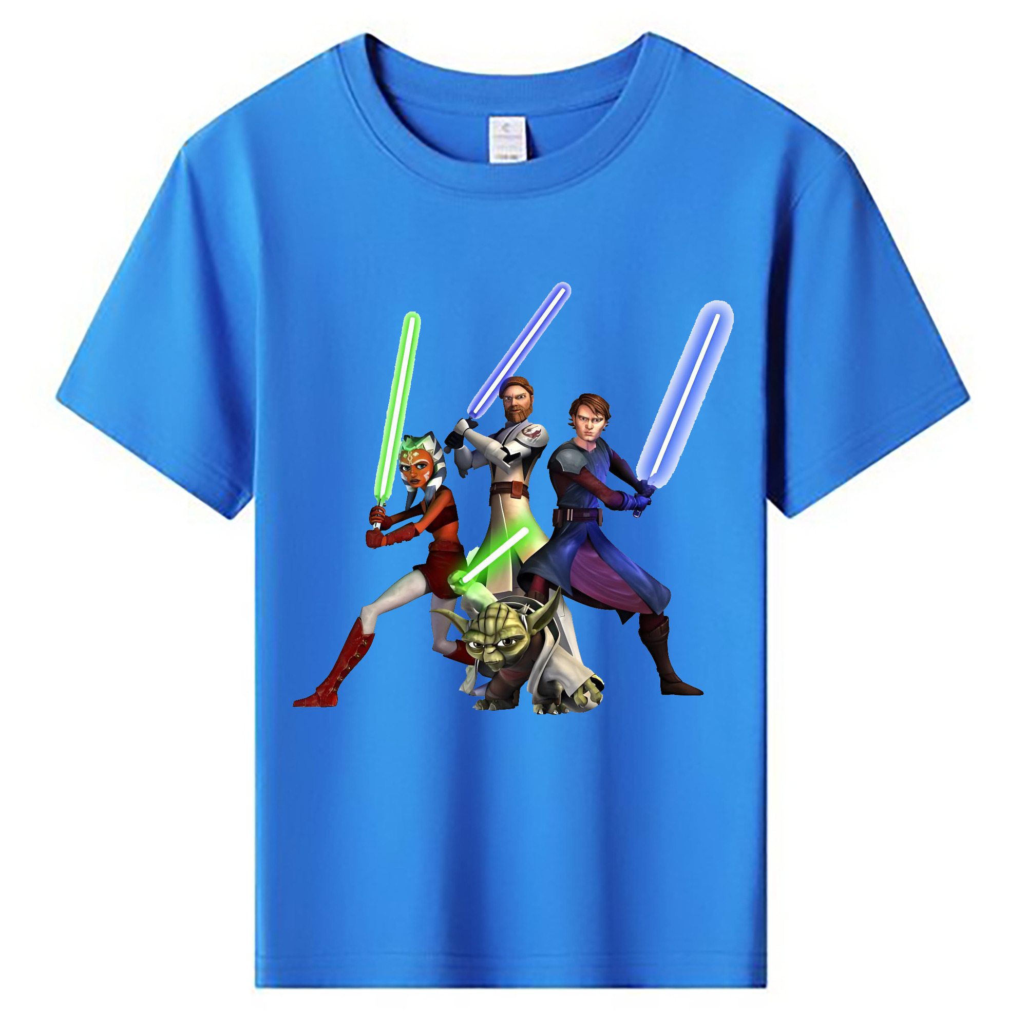 （画像用） スター・ウォーズ Star Wars 綿100％キッズTシャツ（フロントプリント）